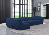 Miramar Contemporary Modular Sectional in Soft Cream Linen - Durable, Stylish, and Versatile Comfort