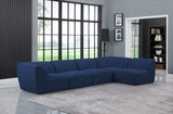 Miramar Contemporary Modular Sectional in Soft Cream Linen - Durable, Stylish, and Versatile Comfort
