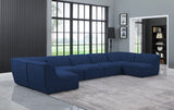 Miramar Contemporary Modular Sectional in Soft Cream Linen - Durable, Stylish, and Versatile Comfort