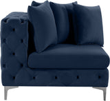 Tremblay Contemporary Corner Chair with Deep Button Tufting and Modular Design for Modern Spaces