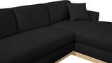 Johanna 3-Piece Sectional Sofa - Mid-Century Charm with Plush Comfort, Solid Wood Base & Cozy Design