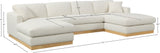Johanna 3-Piece Sectional Sofa - Mid-Century Charm with Plush Comfort, Solid Wood Base & Cozy Design