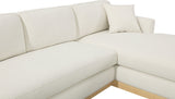 Johanna 3-Piece Sectional Sofa - Mid-Century Charm with Plush Comfort, Solid Wood Base & Cozy Design