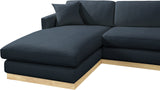 Johanna 3-Piece Sectional Sofa - Mid-Century Charm with Plush Comfort, Solid Wood Base & Cozy Design