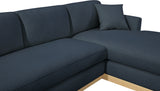 Johanna 3-Piece Sectional Sofa - Mid-Century Charm with Plush Comfort, Solid Wood Base & Cozy Design