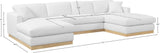 Johanna 3-Piece Sectional Sofa - Mid-Century Charm with Plush Comfort, Solid Wood Base & Cozy Design