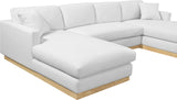 Johanna 3-Piece Sectional Sofa - Mid-Century Charm with Plush Comfort, Solid Wood Base & Cozy Design