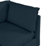 Mackenzie Corner Chair – Elegant Linen Textured Upholstery for Contemporary Living Spaces