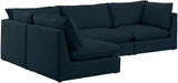 Mackenzie Modular Sectional Sofa - Soft Linen Texture, Versatile Configuration & Contemporary Design
