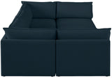 Mackenzie Modular Sectional Sofa - Soft Linen Texture, Versatile Configuration & Contemporary Design
