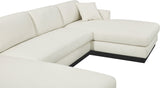 Johanna 3-Piece Sectional Sofa - Elegant Mid-Century Design with Cozy Cushions and Durable Frame