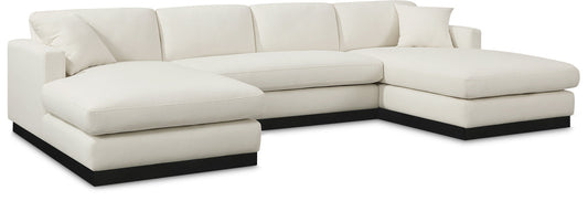 Johanna 3-Piece Sectional Sofa - Elegant Mid-Century Design with Cozy Cushions and Durable Frame