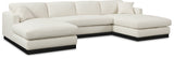 Johanna 3-Piece Sectional Sofa - Elegant Mid-Century Design with Cozy Cushions and Durable Frame