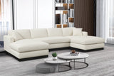 Johanna 3-Piece Sectional Sofa - Elegant Mid-Century Design with Cozy Cushions and Durable Frame