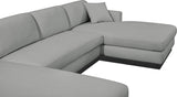 Johanna 3-Piece Sectional Sofa - Elegant Mid-Century Design with Cozy Cushions and Durable Frame