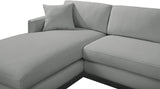 Johanna 3-Piece Sectional Sofa - Elegant Mid-Century Design with Cozy Cushions and Durable Frame