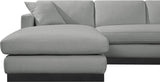 Johanna 3-Piece Sectional Sofa - Elegant Mid-Century Design with Cozy Cushions and Durable Frame