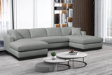 Johanna 3-Piece Sectional Sofa - Elegant Mid-Century Design with Cozy Cushions and Durable Frame
