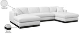 Johanna 3-Piece Sectional Sofa - Elegant Mid-Century Design with Cozy Cushions and Durable Frame