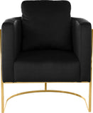 Casa Velvet Contemporary Chair – Modern Design with Soft Upholstery and Stylish Honeycomb Frame
