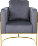 Casa Velvet Contemporary Chair – Modern Design with Soft Upholstery and Stylish Honeycomb Frame