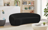 Hyde Contemporary Sofa - Plush Comfort with Rounded Back Design for a Stylish Living Space Upgrade