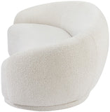 Hyde Contemporary Sofa - Plush Comfort with Rounded Back Design for a Stylish Living Space Upgrade