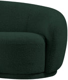 Hyde Contemporary Chair - Plush Rounded Back in Soft Boucle Upholstery for Stylish Living Spaces