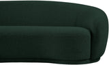 Hyde Contemporary Loveseat with Chic Rounded Back, Plush Comfort, and Stylish Modern Design