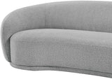 Hyde Contemporary Loveseat with Chic Rounded Back, Plush Comfort, and Stylish Modern Design