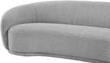 Hyde Contemporary Sofa - Plush Comfort with Rounded Back Design for a Stylish Living Space Upgrade