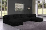 Ease Modular Sofa - Contemporary Plush Fabric Sectional for Customizable Living Room Comfort