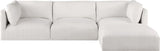 Ease Modular Sofa - Contemporary Plush Design for Casual Living Spaces, Infinite Configurations Possible