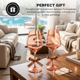 Floating Wine Glasses for Pool (18 Oz | Set of 2)
