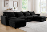 PERTH 157" 4-Seater Sofa with 2 Ottomans 12