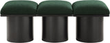 Pavilion - 3 Piece Modular Bench With Black Base