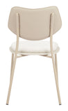 Zeal Dining Chair (Set of 4) Light Gray & Beige