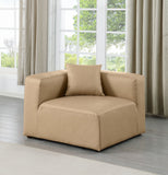 Cube - Corner Chair - Tan