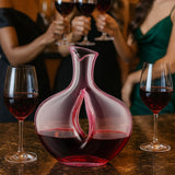 Vulva Blush Pink Venus Vagina Glass Carafe Decanter