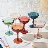 Cocktail & Champagne Coupe Glasses Coupe Cocktail Glasses 7 oz | Set of 6