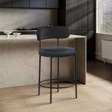 Beacon - Faux Leather Stool (Set of 2)