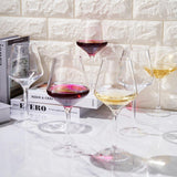 Unbreakable Stemmed Wine Glasses, Tritan Acrylic | Set of 6, (18oz)