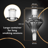 Shisha Molasses Catcher Diamond - Black Diamond