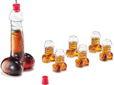 Funny Whiskey Decanter – Unique Glass Decanter for Scotch