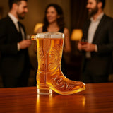 Western Cowboy Boot Whiskey Decanter 27oz
