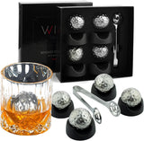 Golf Ball Shaped Stainless Steel Whiskey Stones