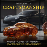 Car Whiskey Decanter 8.5oz, Nascr Porsche Coupe Sports