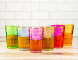 Moroccan Glasses Artisan Hand-Made, 170 ml (6 Colors)