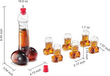 Funny Whiskey Decanter – Unique Glass Decanter for Scotch