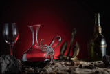Octopus Tentacle Glass Decanter Handcrafted Decorative